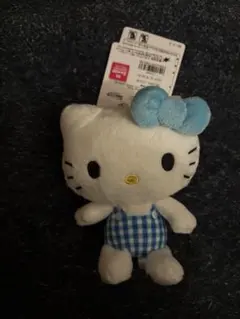 キティ　50周年　アニバーサリーマーケット　チェック柄　マスコット