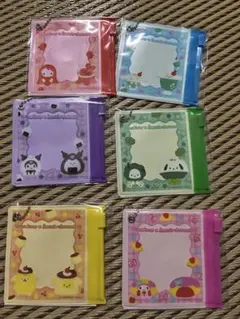 にっこりーノ×サンリオセブンイレブンコラボミニポーチチャーム 　6個セット