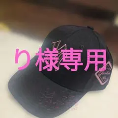 【タグ付き新品】ニューヨークヤンキース キャプ ブラックのサムネイル