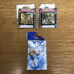 ペアチャームストラップ、ぬいぐるみ用アクセサリー（ディズニー）【３個セット】