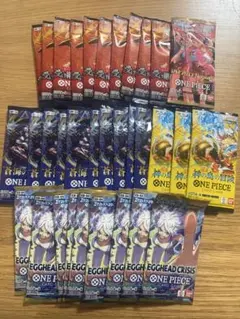 ワンピースカードゲーム 未開封パック まとめ売り 5種 計33パック
