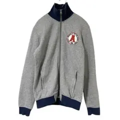 美品 アディダス スウェットジャージ ワッペン 刺繍 L 小松菜奈 切替アウター