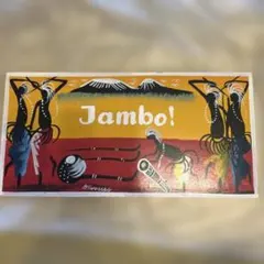 最終値下げ‼️ティンガティンガ　アフリカンアート "Jambo!"看板　プレートのサムネイル