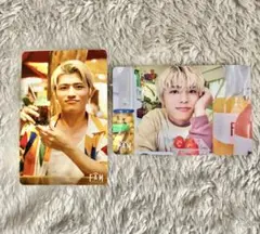 【新品未使用】timelesz FAM特典 両面トレカ 篠塚大輝 松島聡