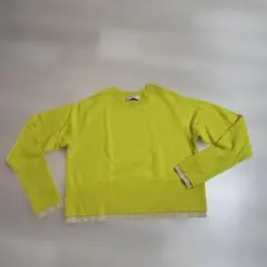 ADAM ET ROPE イエロー 長袖ニット