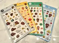 ラインフレンズ　ぷくぷくシール