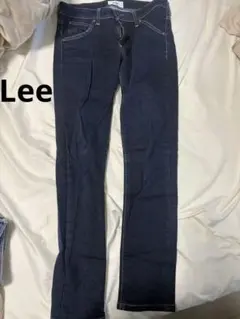 Lee スキニーデニム ダークブルー