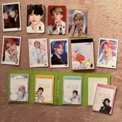 BTS JIMIN フォトカードセット8枚　BT21 付箋