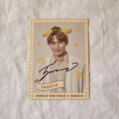 BUDDiiS TAKUYA サイン入りトレカ