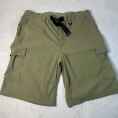 【コロンビア ：カーゴハーフパンツ】カーキ　ウォーキング　キャンプ　登山　L