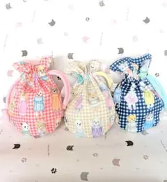 ♡ユキエモン♡ミニ巾着３枚セット