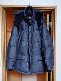 サイズ42 XL相当 EVISU デニムダウンジャケット エヴィス 廃盤 90s