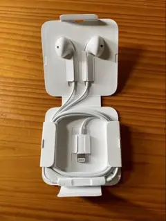 【未使用】イヤフォンiPhone純正イヤホンのサムネイル