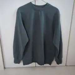 無印良品メンズトレーナー Mサイズ ブルーグレーのサムネイル