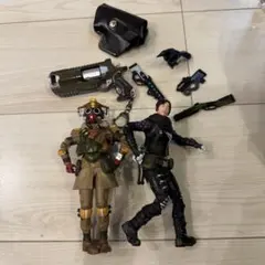 apex legends フィギュアセット 2体 武器付き