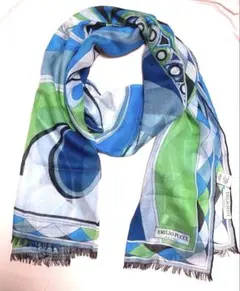 エミリオプッチ スカーフ 額装 emiliopucci 大型 希少レア95✖️95 