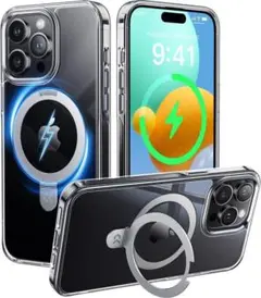 CASEKOO iPhone12ProMax 用 ケース 隠し 米軍MIL規格