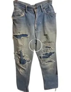 50s 60s Levi’s 701XX ヴィンテージ　雰囲気系　襤褸 破格のサムネイル
