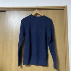 UNIQLO リブ編みニットセーター メンズ