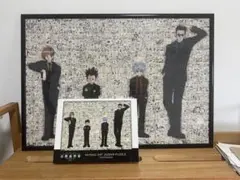 冨樫義博展 HUNTER×HUNTER モザイクアートパズル 完成品 フレーム付