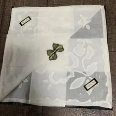 SWATOW 花柄ハンカチ ２枚　コットン製