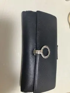 BVLGARI 長財布 ブラック レザーのサムネイル