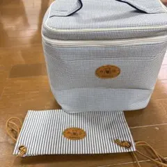 ファミリア　おむつ入れ　哺乳瓶入れ　マザーズバック