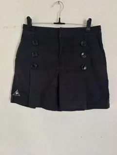 ☆断捨離中なのでお早めに！ LE COQ SPORTIF golf黒スカート - メルカリ