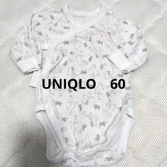 UNIQLO ベビー服 動物柄 60cm