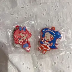 【値下げ】ひみつのアイプリ　八王子ビビ　七浦おとめ　ラバーストラップ