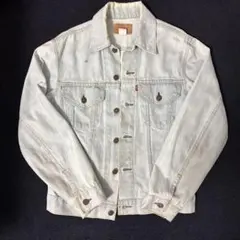 4th 70505 ケアタグ付き 色抜き LEVI’S GジャンUSA製