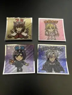 にじさんじマンチョコ2シール　4枚セット