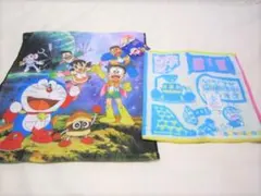 大特価！ドラえもん ハンドタオル＆ミニタオル2枚組(ホワイト）