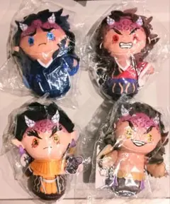 ぽてっとますこっとぬいぐるみ 半天狗 （哀絶・積怒・ 空喜・ 憎珀天 