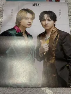 M!LK 佐野勇斗 吉田仁人 切り抜き JUNON10月号 雑誌 インタビュー
