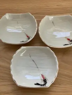 小皿　レトロ　3枚まとめて