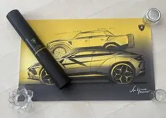 非売品▪️ランボルギーニウルス（Lamborghini URSE）▪️大判イラスト