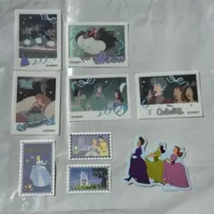 ディズニーストア ディズニー プリンセス シンデレラ ステッカー シール グッズ