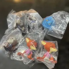 ズートピア２　肩ズンフィギュア6体