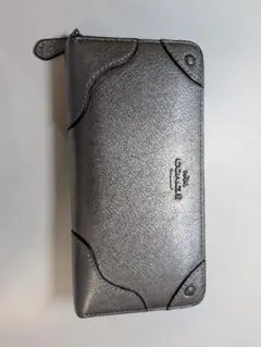 COACH シルバー 長財布