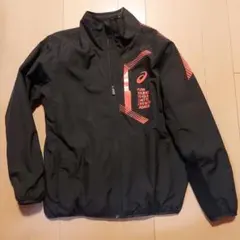 asics ブラック ジャケット M