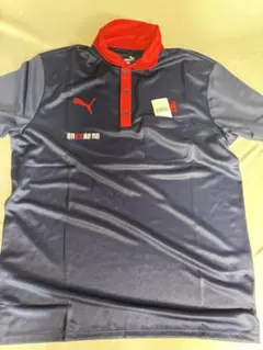 Puma ポロシャツ ネイビー/レッド 未開封　Lサイズ