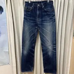 HOLLYWOOD RANCH MARKET デニムパンツ W30 鬼ヒゲ　古着のサムネイル