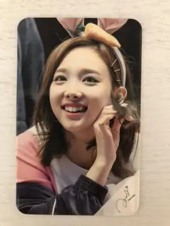 TWICE ナヨン　トレカ/フォトメッセージカード⑦