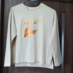 Samansa Mos2 ベージュ 長袖Tシャツ