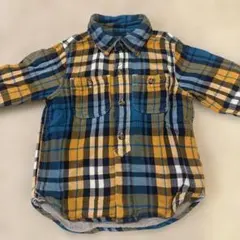 babyGap チェック柄長袖シャツ 95cm