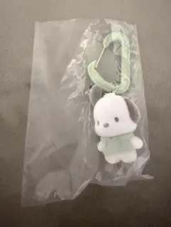 サンリオ　ガチャガチャ　ポチャッコ　カラビナ付きキーホルダー