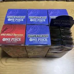 EGGHEADCRISIS ONEPIECEカードゲーム 6ボックステープ付き