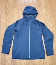 ブロックテックパーカ／3Dカット　ネイビー　サイズM