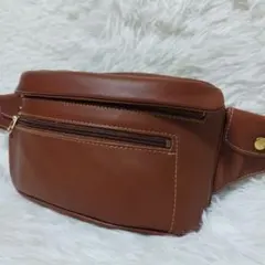 【希少】COACH オールドコーチ ウエストポーチ ボディバッグ レザー 348